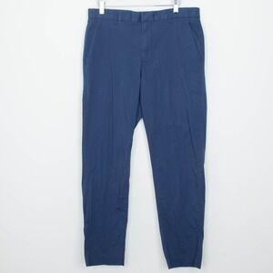 Everlane Mens Performance Chino 32x30 Blue Slim Fit Stretch Pockets Office